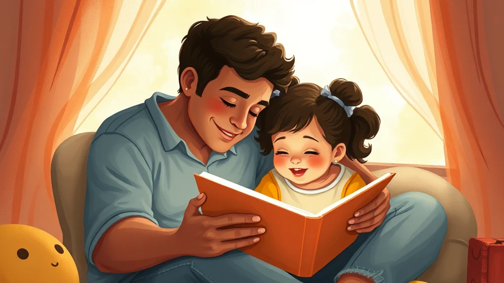 Une mère lit un livre personnalisé à son enfant qui rit, le livre mettant en vedette le nom de l'enfant.