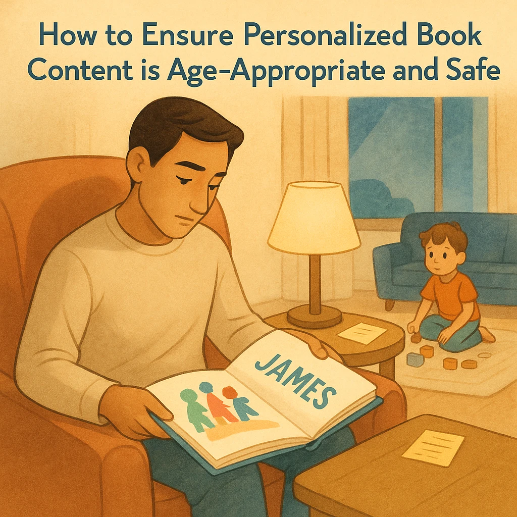 How to Ensure Personalized Book Content Is Age-Appropriate and Safe