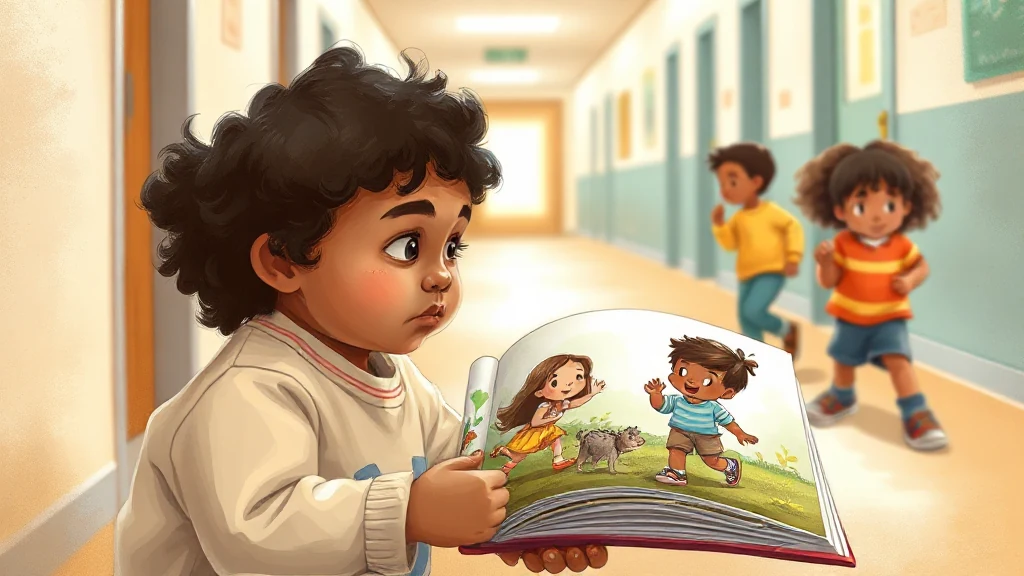 הורה וילד קוראים יחד ספר מותאם אישית על התמודדות עם פחדים קטנים, ואווירת ההקראה מרגיעה ומשקפת קשר עמוק