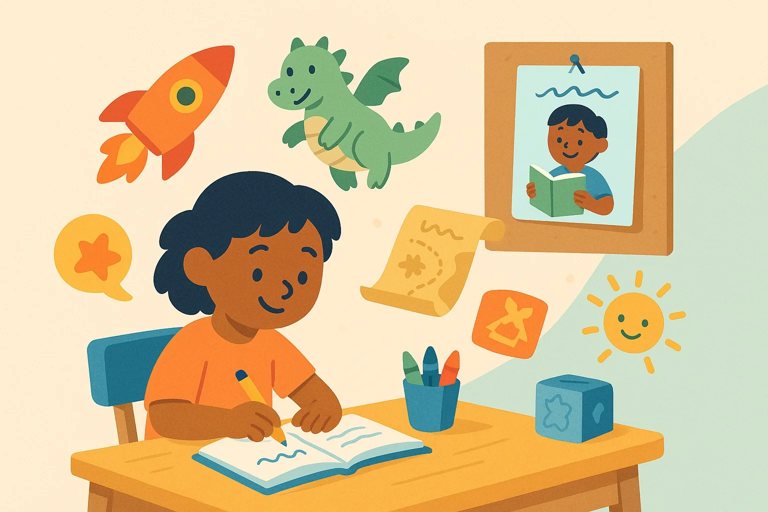 How to Encourage Kids to Write Stories